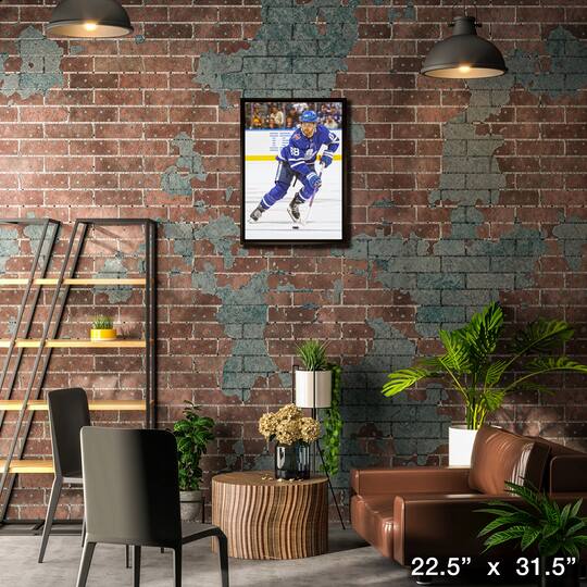 William Nylander Framed 20" x 29" Canvas Maple Leafs Action-V 22.5" x 31.5"